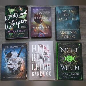 Fantasy & Witchy Book Bundle – 6 Hardcover Novels